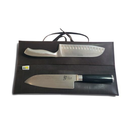 Leather Knife Sheath - Two Knivesjpg